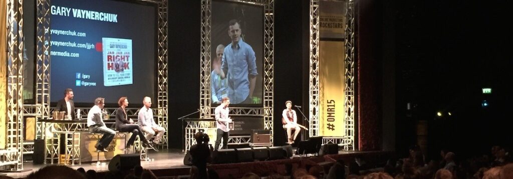 Webaufzug bei den Online Marketing Rockstars in Hamburg 2015